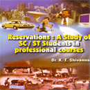 Picture of Reservation : A Study of Sc/St Student in proffessional courses 