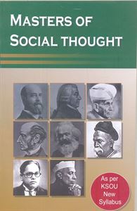 Picture of Masters of Social Thought 3rd Year B.A (K.S.O.U) Guide (EM)