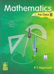Picture of R.S.Aggarwal Mathematics For Class 8th CBSE