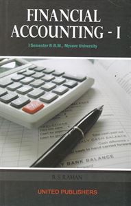 Picture of Financial Accounting -1 For B.B.A 1st Sem Mysore V.V
