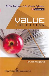 Picture of Value Education As Per Two Year B.Ed. Course Syllabus III Semester