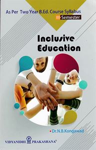 Picture of Inclusive Education As per Two Year B.Ed. Course Syllabus III Semester