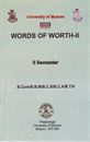 Picture of Words Of Worth - II For B.Com 2nd Sem Mys V.V