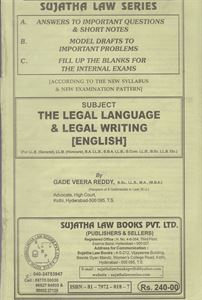 Picture of The Legal Language & Legal Writing