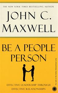 Picture of John C. Maxwell  Be A People Person 