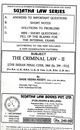 Picture of The Criminal Law - II