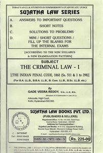 Picture of The Criminal Law -I