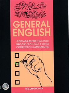 Picture of General English For (IAS/KAS/KES/FDA/PDO/ISRO/SSC/BPO/SDA & Other )