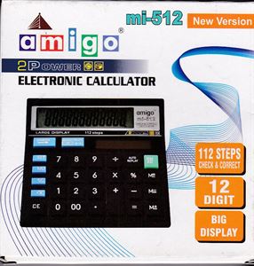 Picture of Amigo Mi-512 Electronic Calculator