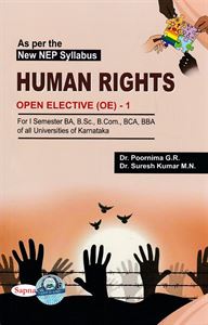 Picture of Human Rights  As Per NEP Sylaabus For 1st Sem B.A/B.Sc/B.Com/BCA/BBA All Universitie Of Karnataka  s