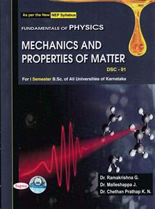 Picture of Mechanic And Properties Of Matter  As Per New NEP Syllabus For 1st Sem B.Sc Paper-1 All Universities Of Karnataka 