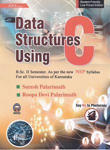 Picture of Data Structures Using As Per NEP Sylaabus For 2nd Sem B.Sc All Universities
