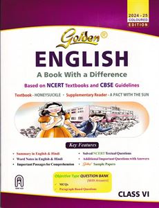 Picture of Golden English Class VI Guide CBSE