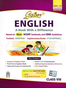 Picture of Golden English Class VIII Guide CBSE