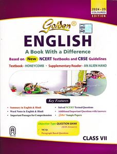 Picture of Golden English Class VII Guide CBSE