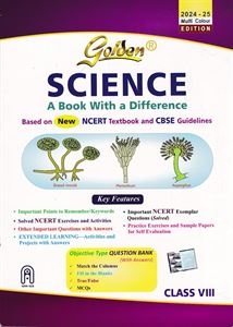 Picture of Golden Science Class VIII Guide CBSE