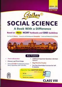 Picture of Golden Social -Science Class VIII Guide CBSE