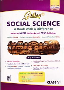 Picture of Golden Social -Science Class VI Guide CBSE