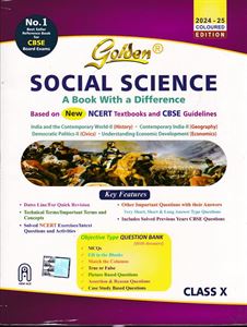 Picture of Golden Social -Science Class X Guide CBSE