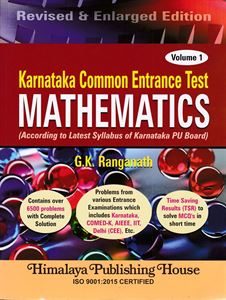 Picture of G.K Ranganath's K-CET Mathematics Volume-1