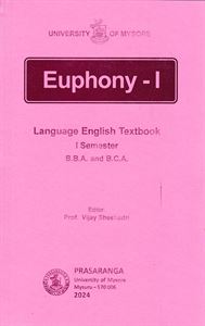 Picture of Euphony - 1 for First Sem BBA & BCA