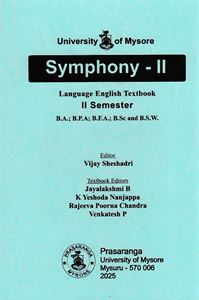 Picture of Symphony - II Textbook for BA, B.Sc as per SEP Syllabus