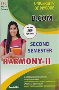 Picture of Harmony-II  2nd sem B.com as per SEP syllabus