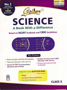 Picture of Golden Science Class X Guide CBSE